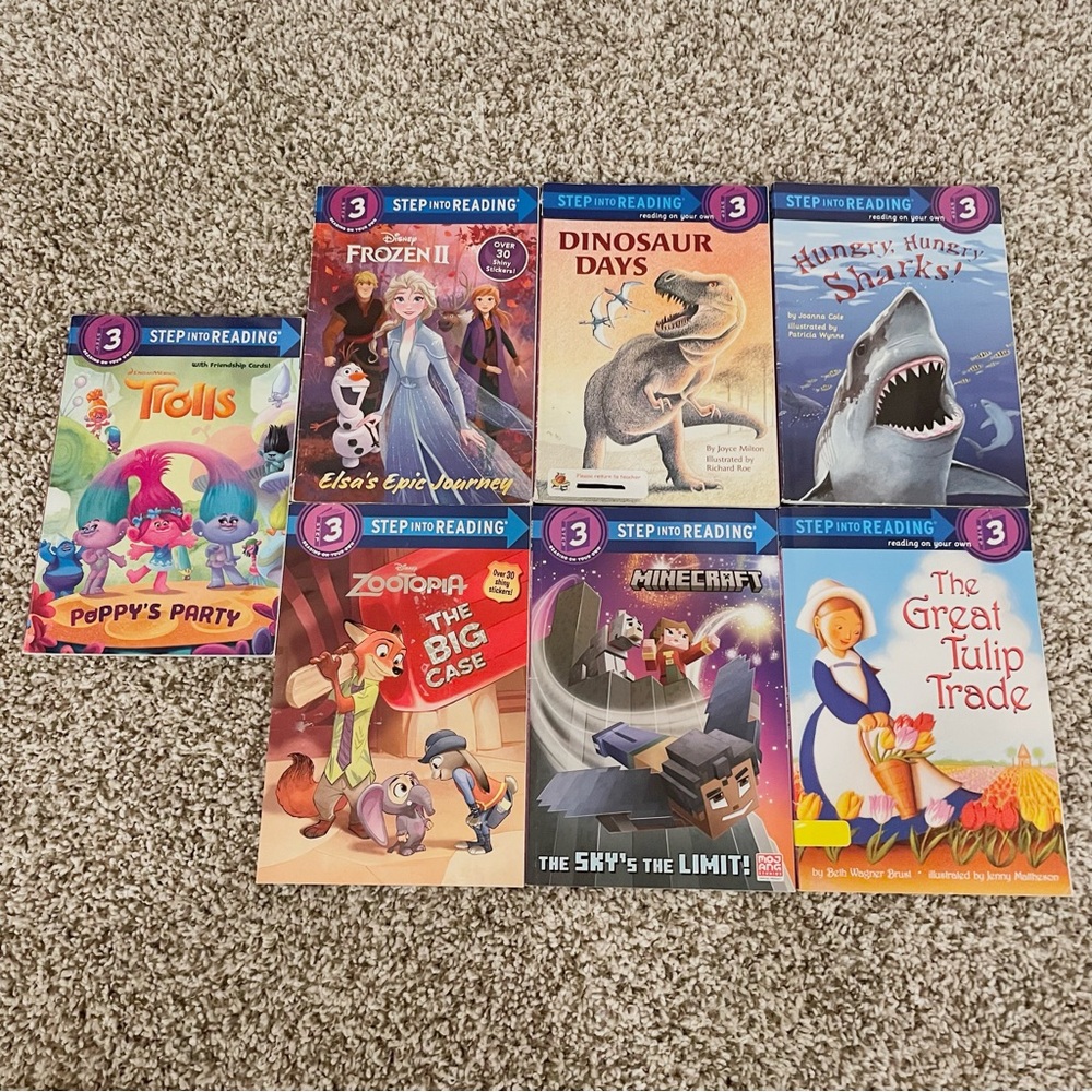 Level 3 / Step Into Reading Books